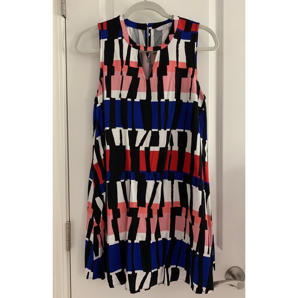 Jack by BB Dakota Pauline Black Print Shift Dress